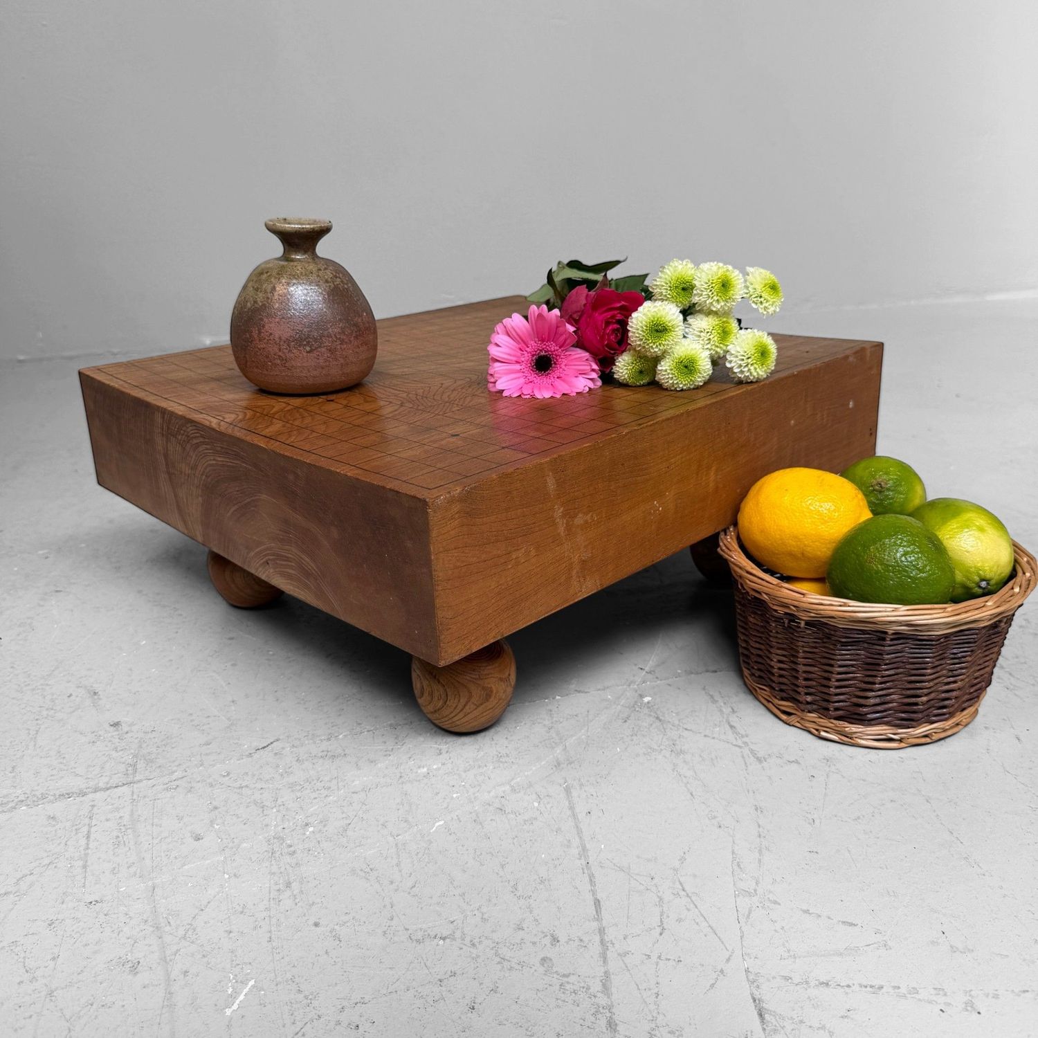Vintage Japanese Goban / Go Board, 1960s–1970s
