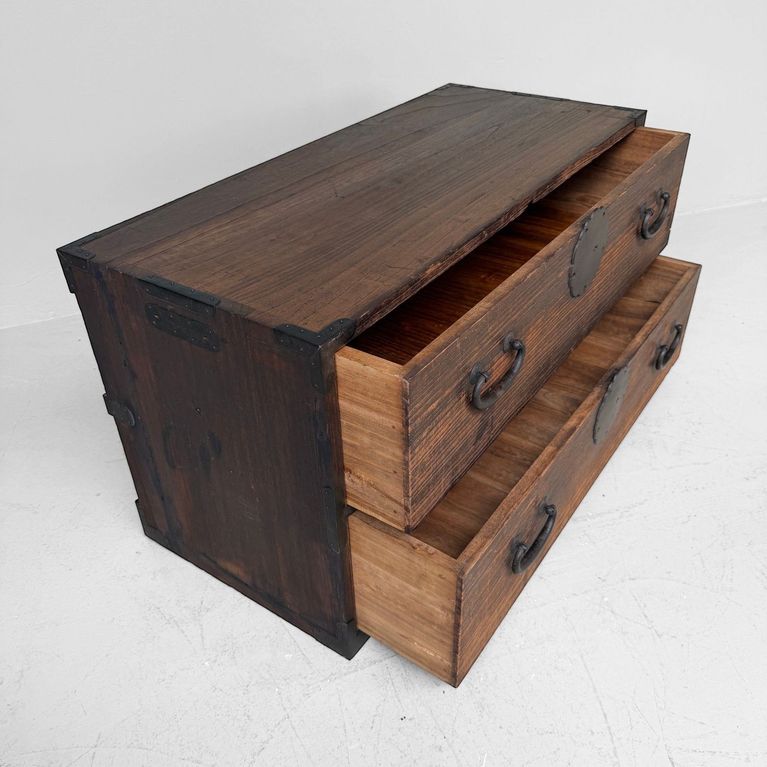 Japanese Low Tansu / Chest of Drawers, Shōwa Period, 1910s