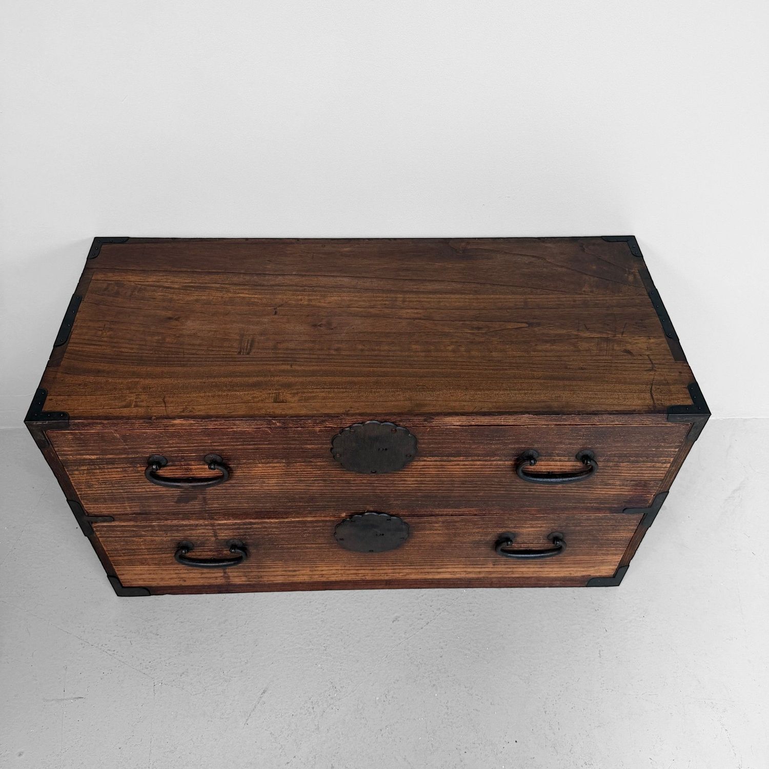 Japanese Low Tansu / Chest of Drawers, Shōwa Period, 1910s