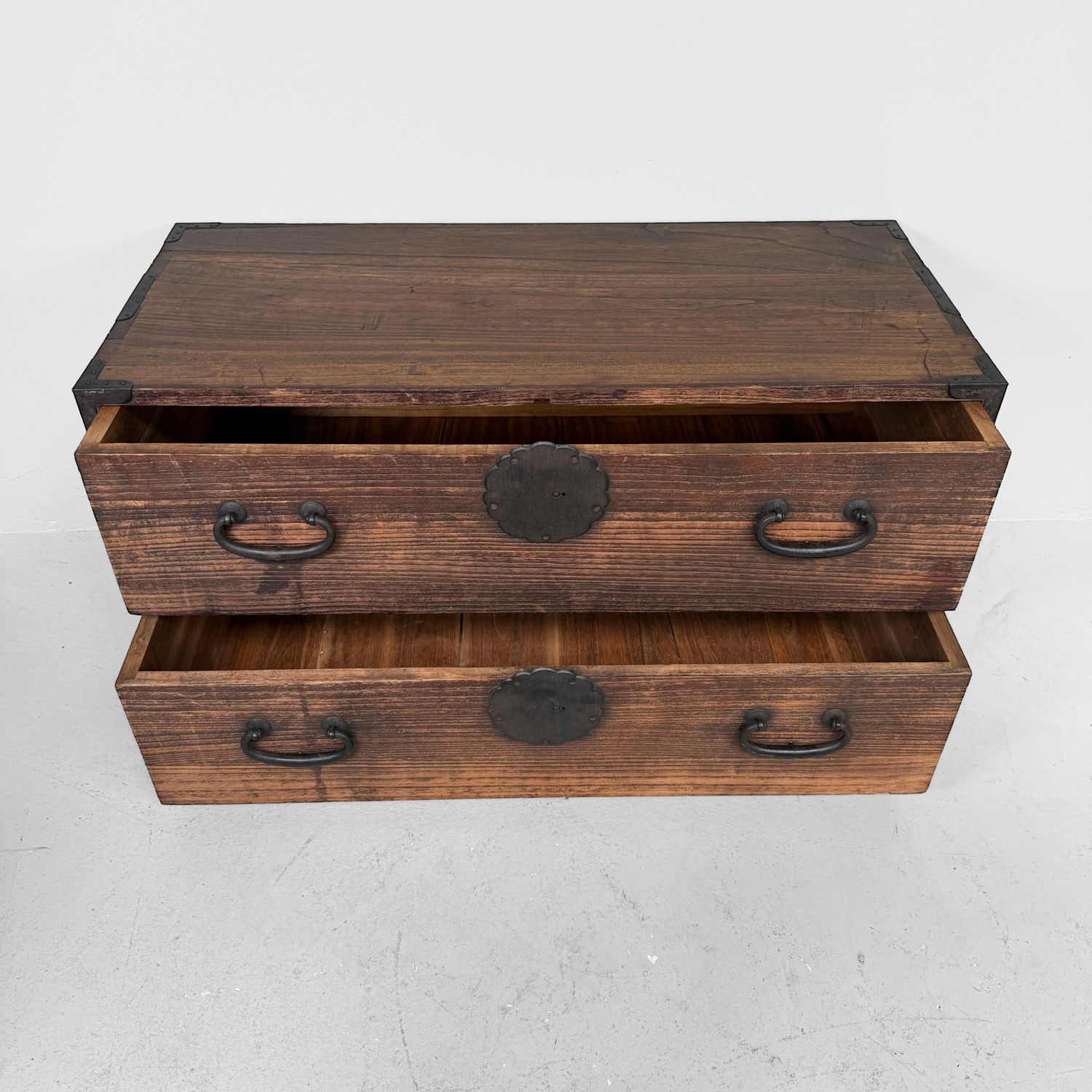Japanese Low Tansu / Chest of Drawers, Shōwa Period, 1910s