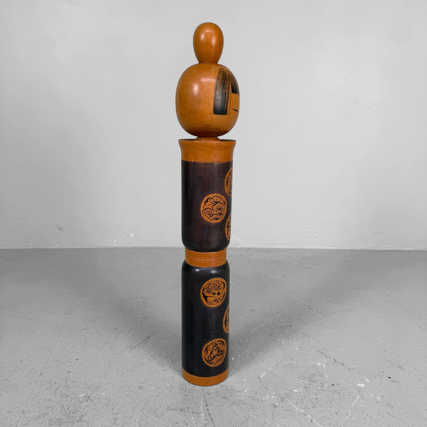 Large Sōsaku Kokeshi by Sato Suigai, 1960s–1970s, Japan