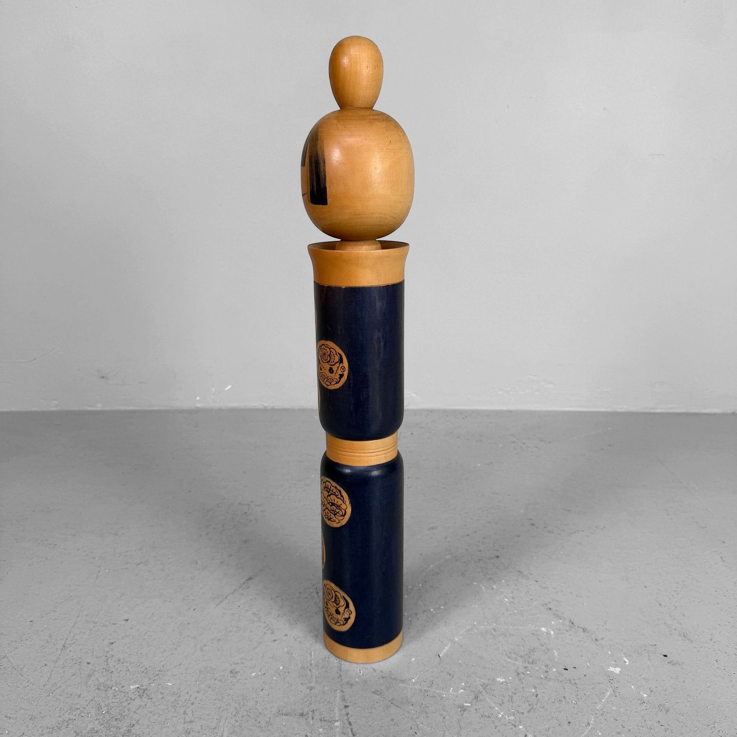 Large Sōsaku Kokeshi by Sato Suigai, 1960s–1970s, Japan