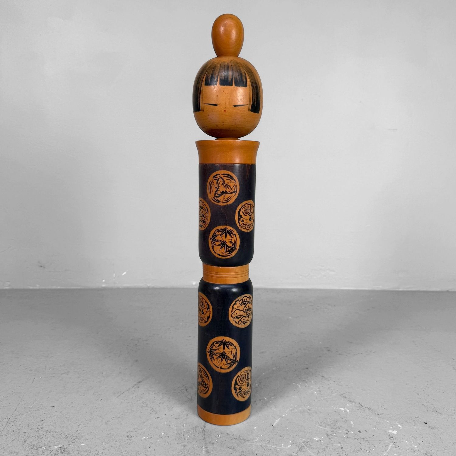 Large Sōsaku Kokeshi by Sato Suigai, 1960s–1970s, Japan