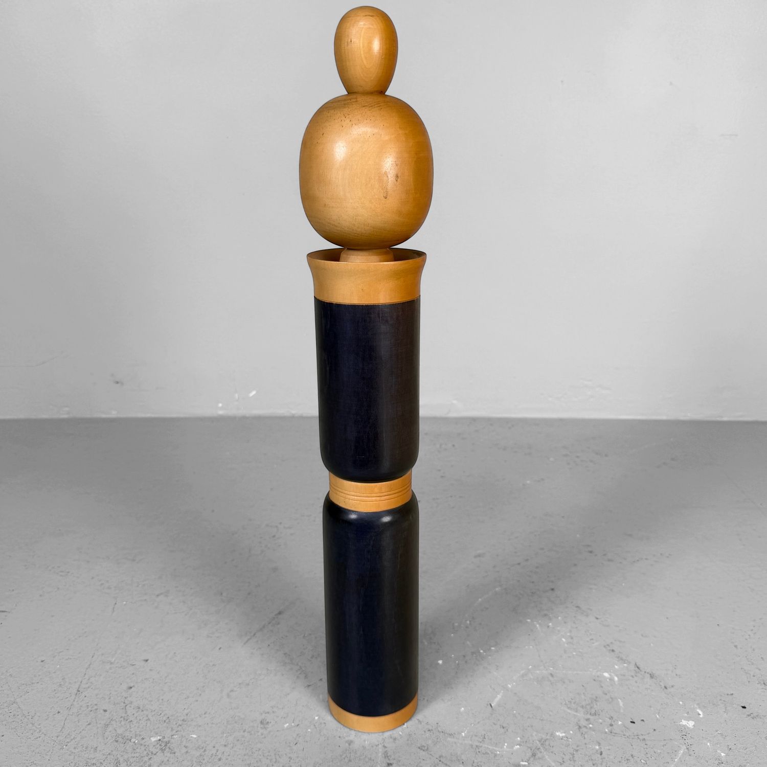 Large Sōsaku Kokeshi by Sato Suigai, 1960s–1970s, Japan