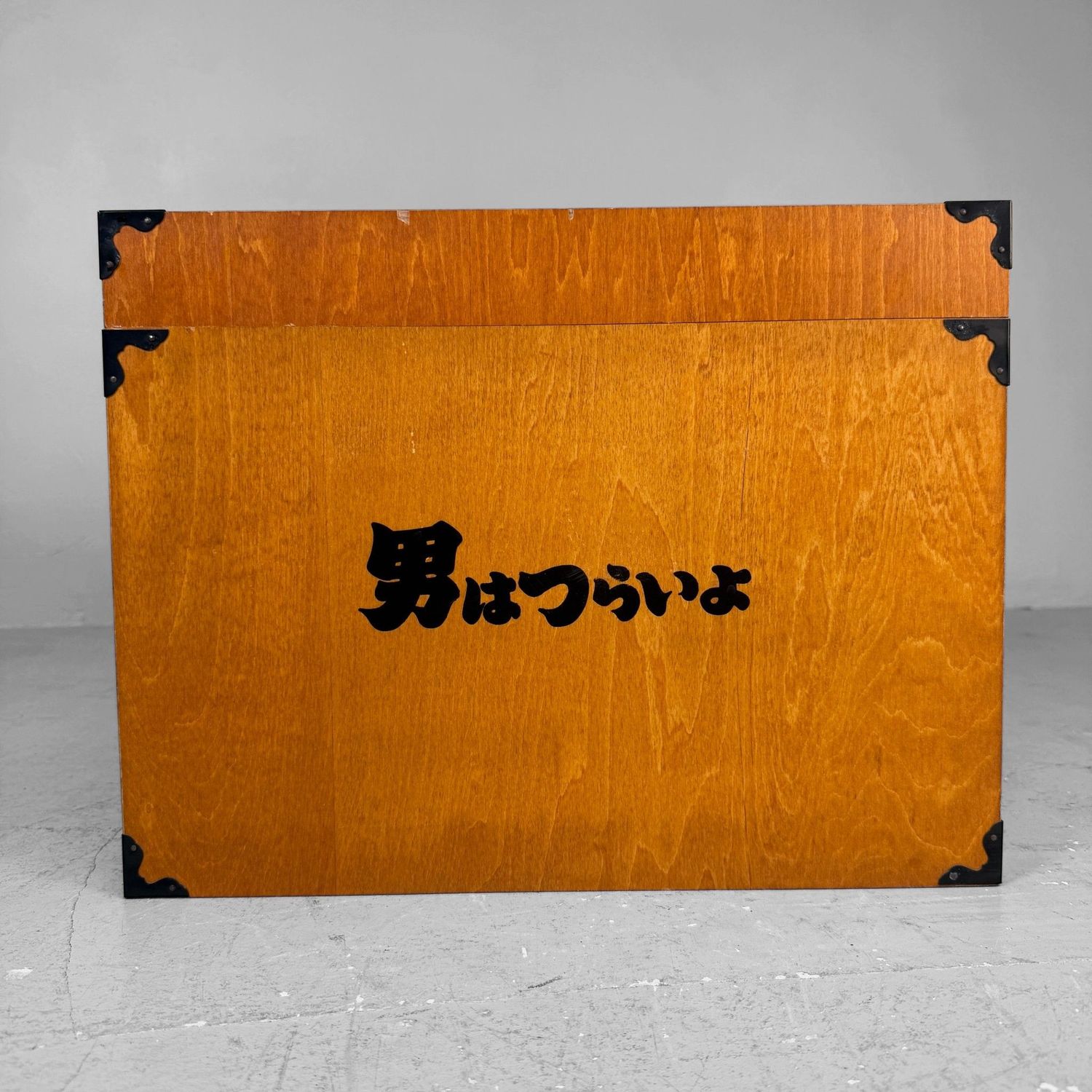 Japanese Wooden ‘Otoko wa Tsurai yo’ VHS Perfect Box, 2001, Japan