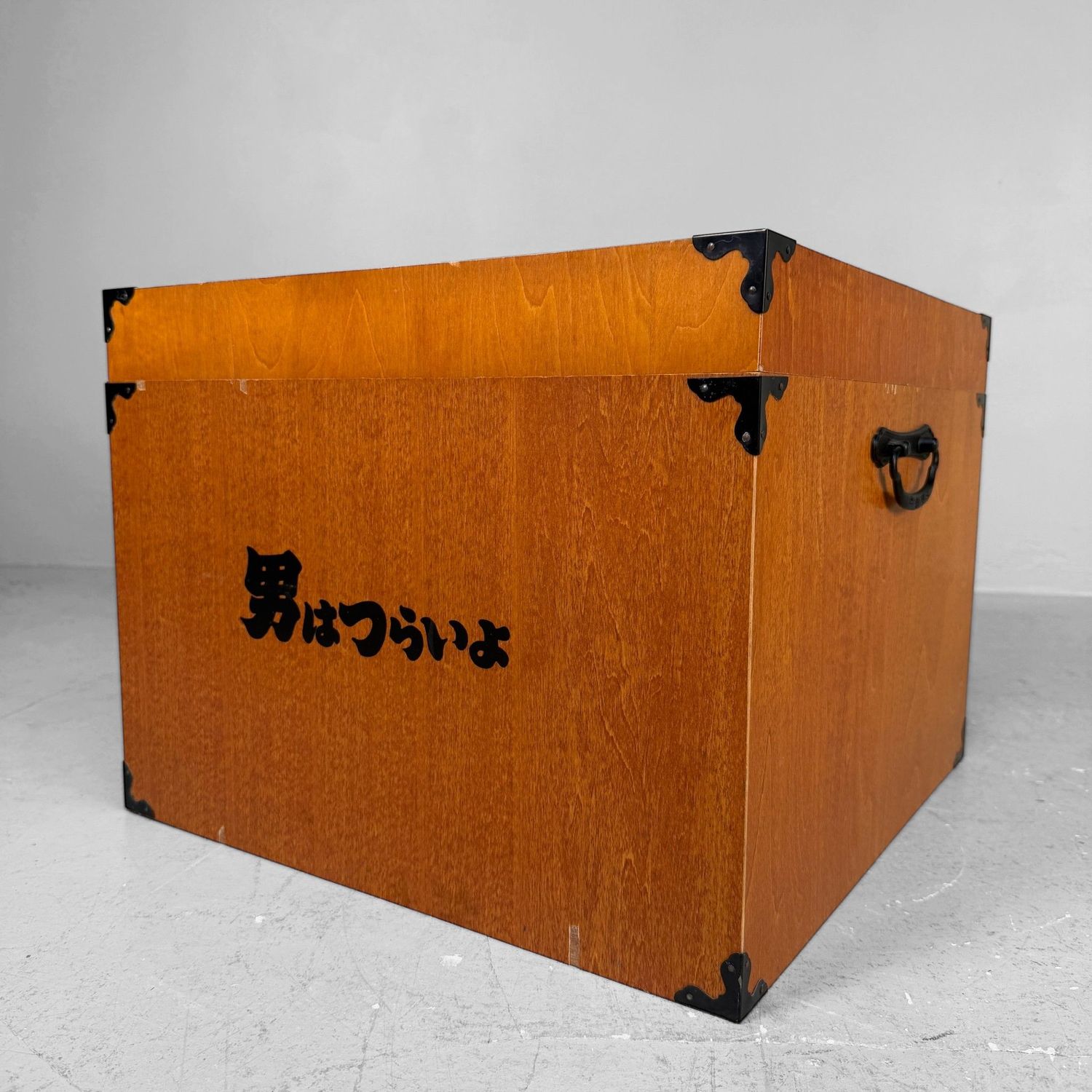 Japanese Wooden ‘Otoko wa Tsurai yo’ VHS Perfect Box, 2001, Japan