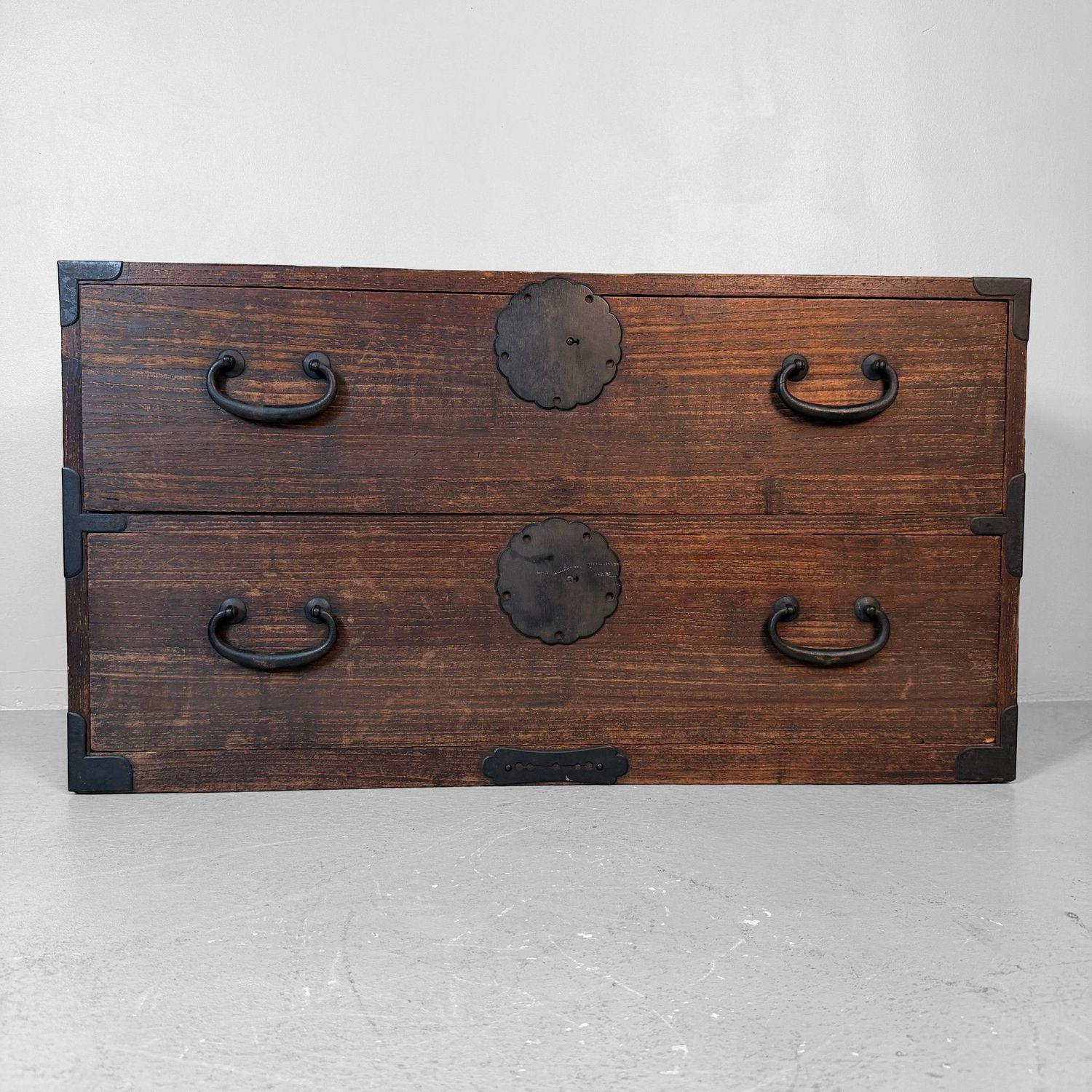 Antique Japanese Tansu Chest, Storage Cabinet, 1910s