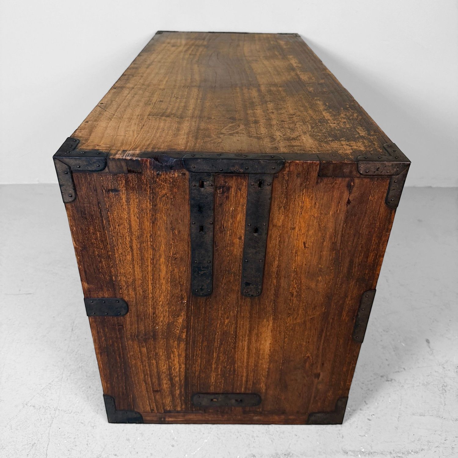 Antique Japanese Tansu Chest, Storage Cabinet, 1910s