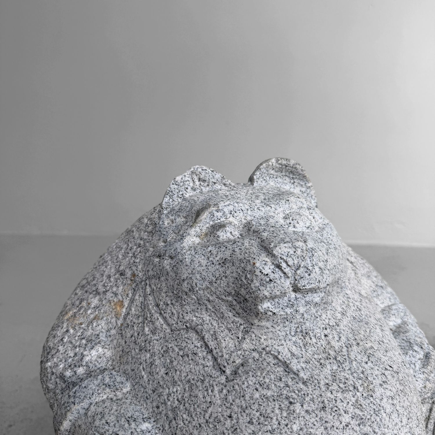 Set of Japanese Granite Tanuki Garden Statues, 1960s