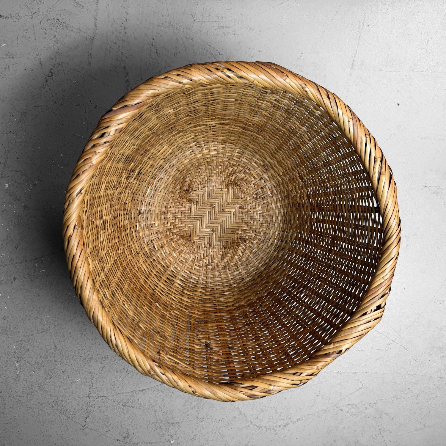 Set van 2 Japanse Traditionele Bamboe Manden, 1950–1960s
