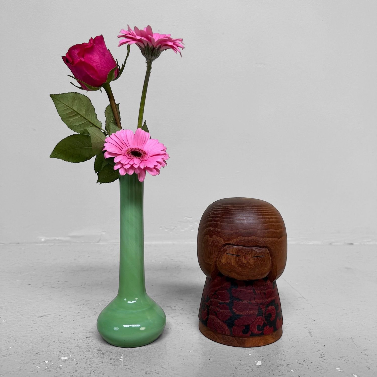 Japanese Kokeshi by Issetsu Kuribayashi – Shōwa Period, c. 1970