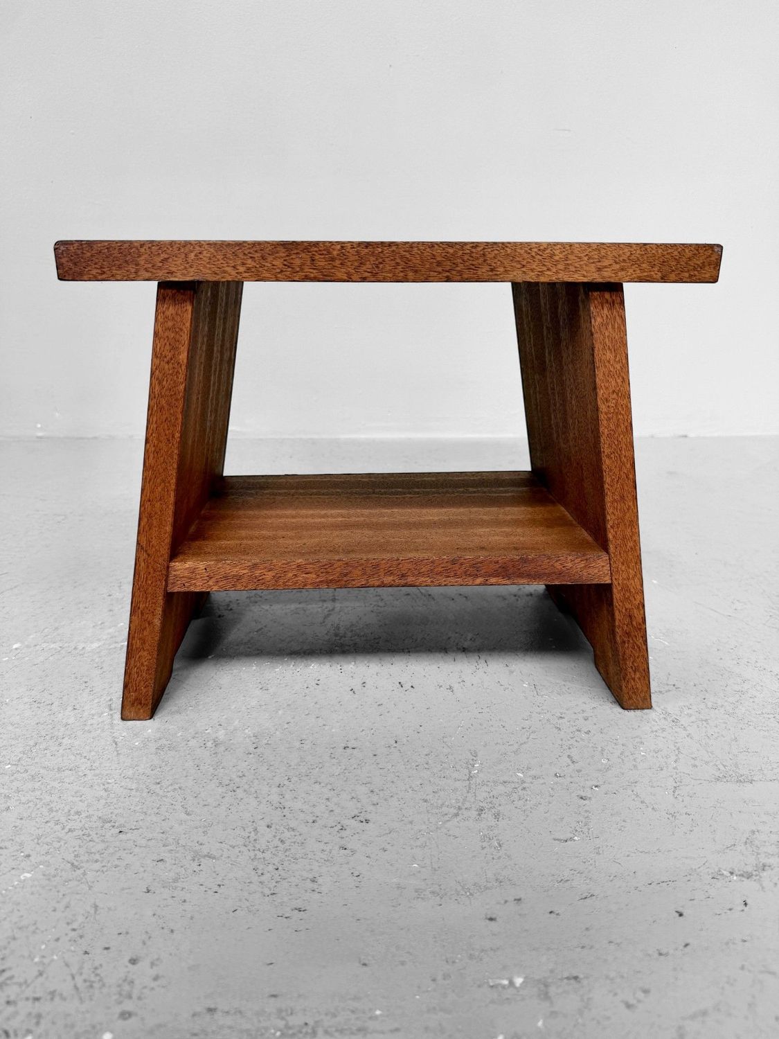 Japans Houten Opstapje, Fumidai, 1970s Japans Houten Opstapje, Fumidai, 1970s