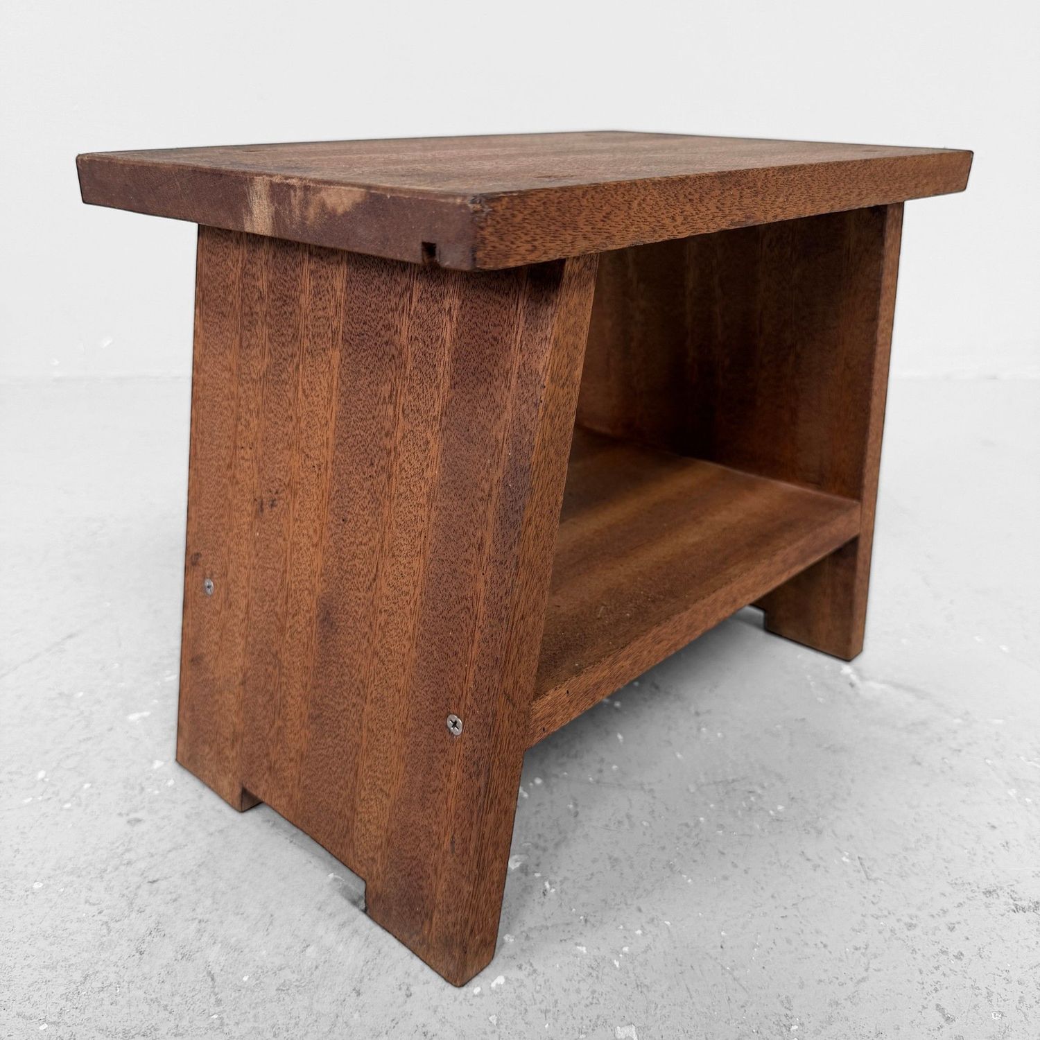 Japans Houten Opstapje, Fumidai, 1970s Japans Houten Opstapje, Fumidai, 1970s