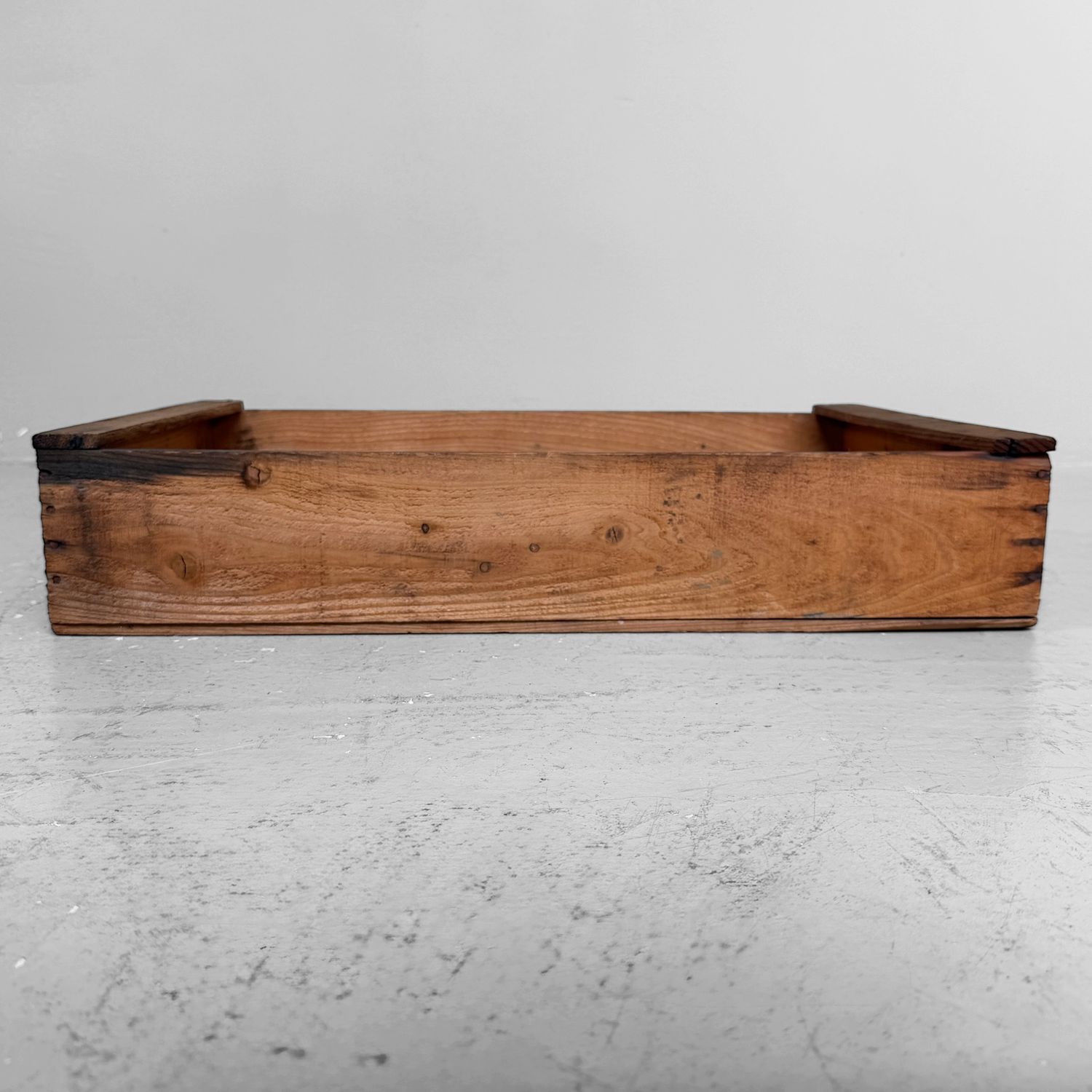 Japanese Wooden Crate, Miyagi Fisheries, 1950s