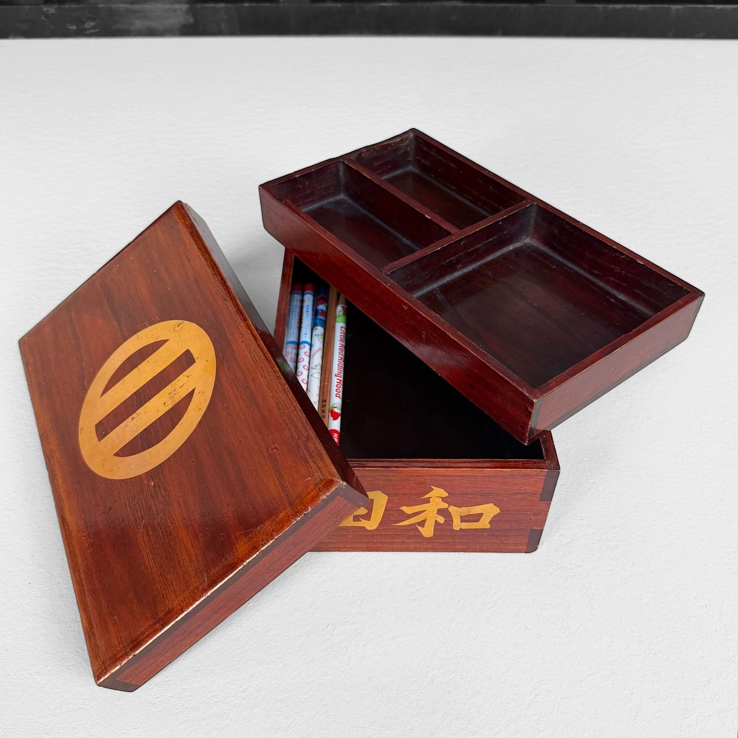 Japanese Lacquered Lunchbox, 1960s–70s