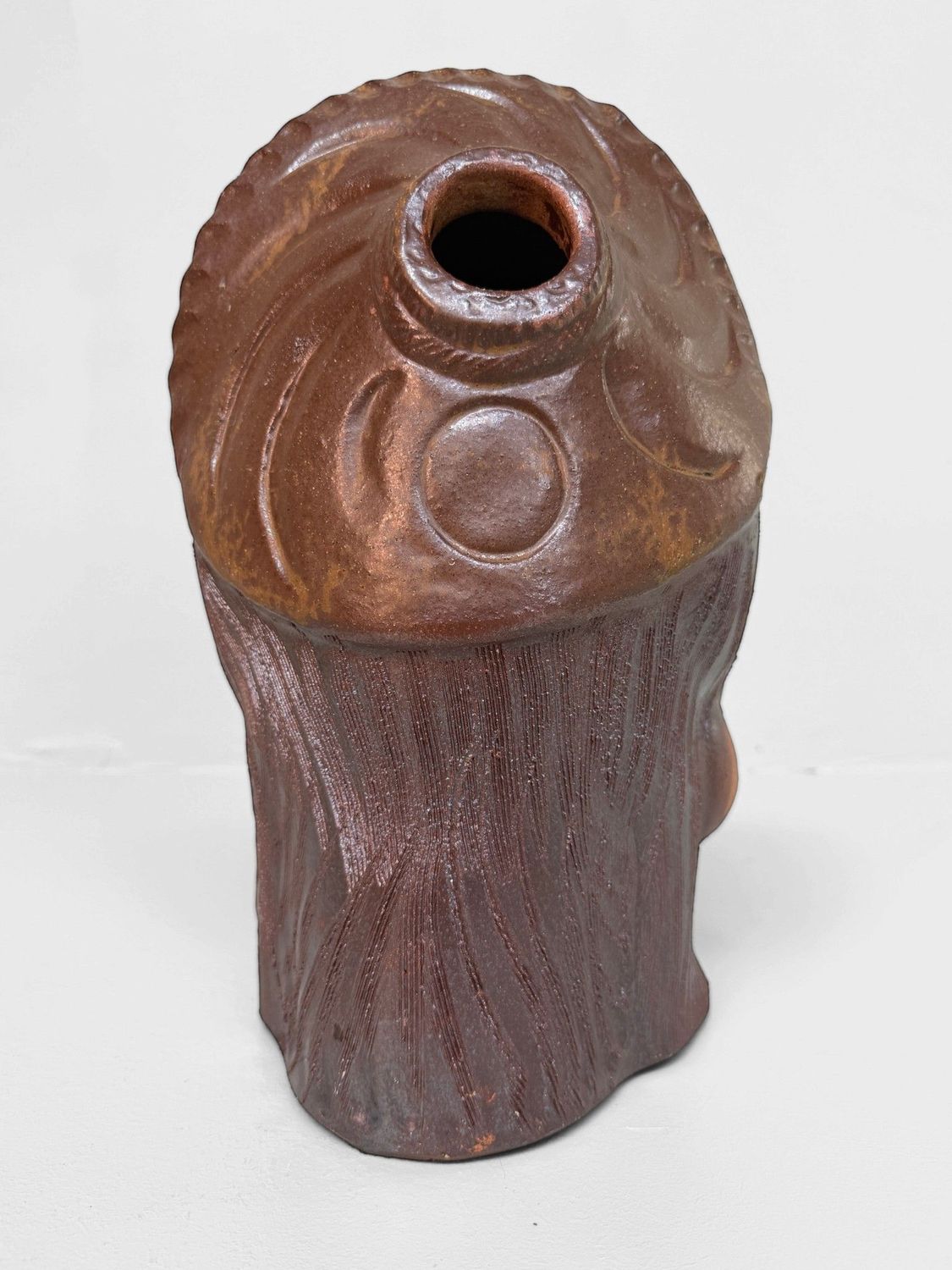 Decorative Tanuki Figure, Shigaraki, Japan, 1970s