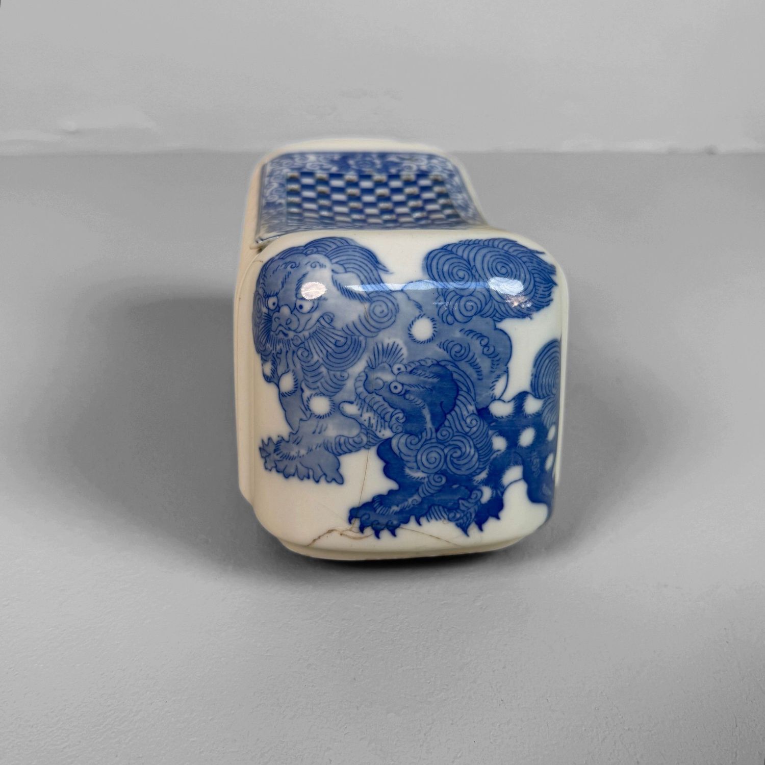 Japanese Ceramic Makura Pillow, circa 1950
