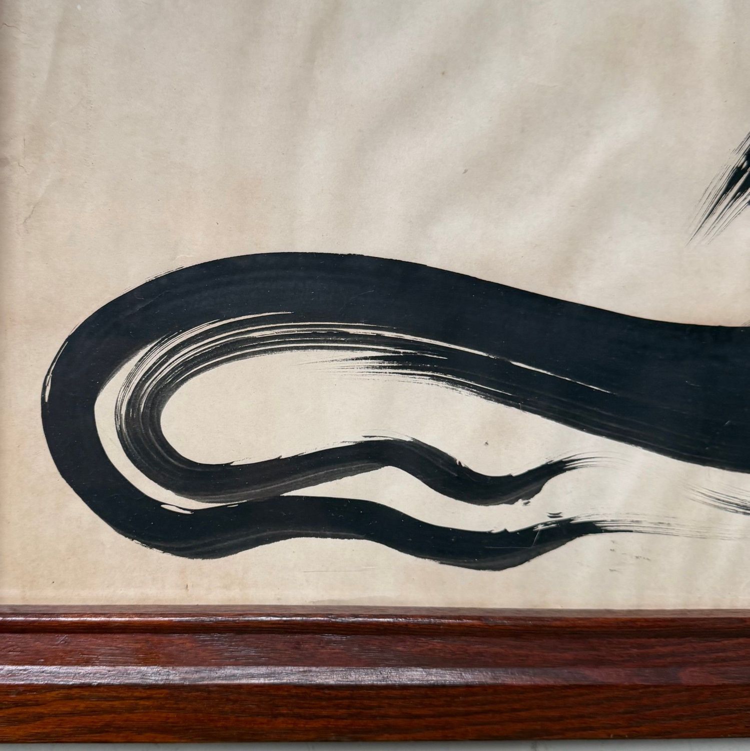 Japanese Tengu Painting Signed Arashi – 1959