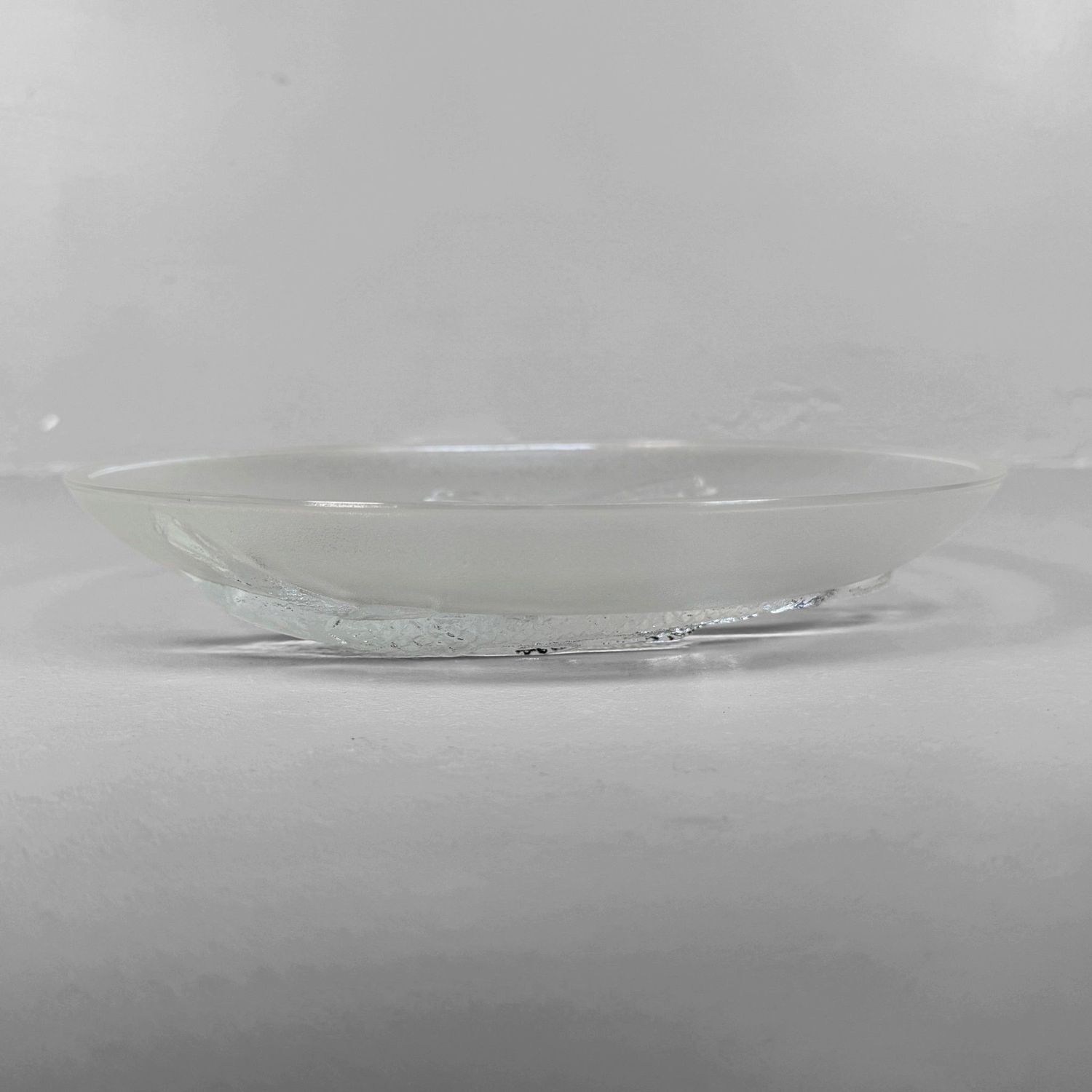 Glass Koi Bowl by Ace Glass Tokyo, circa 1970, Japan