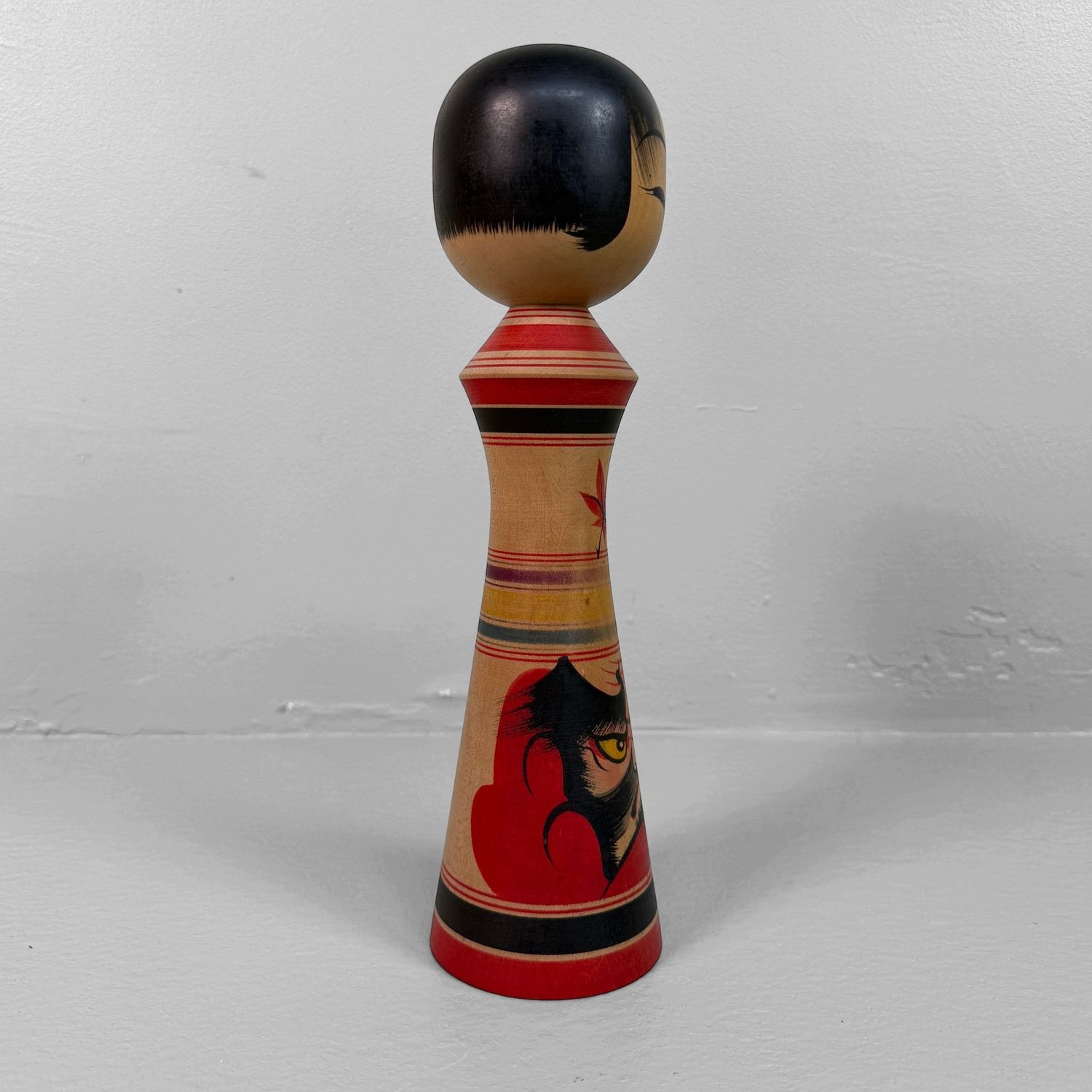 Japanse Kokeshi van Moriharu Kitayama, ca. 1980 Japanse Kokeshi van Moriharu Kitayama, ca. 1980