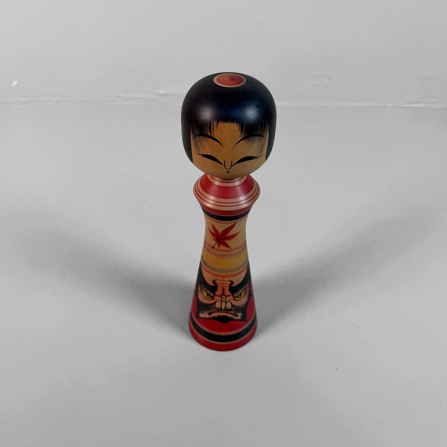Japanse Kokeshi van Moriharu Kitayama, ca. 1980 Japanse Kokeshi van Moriharu Kitayama, ca. 1980