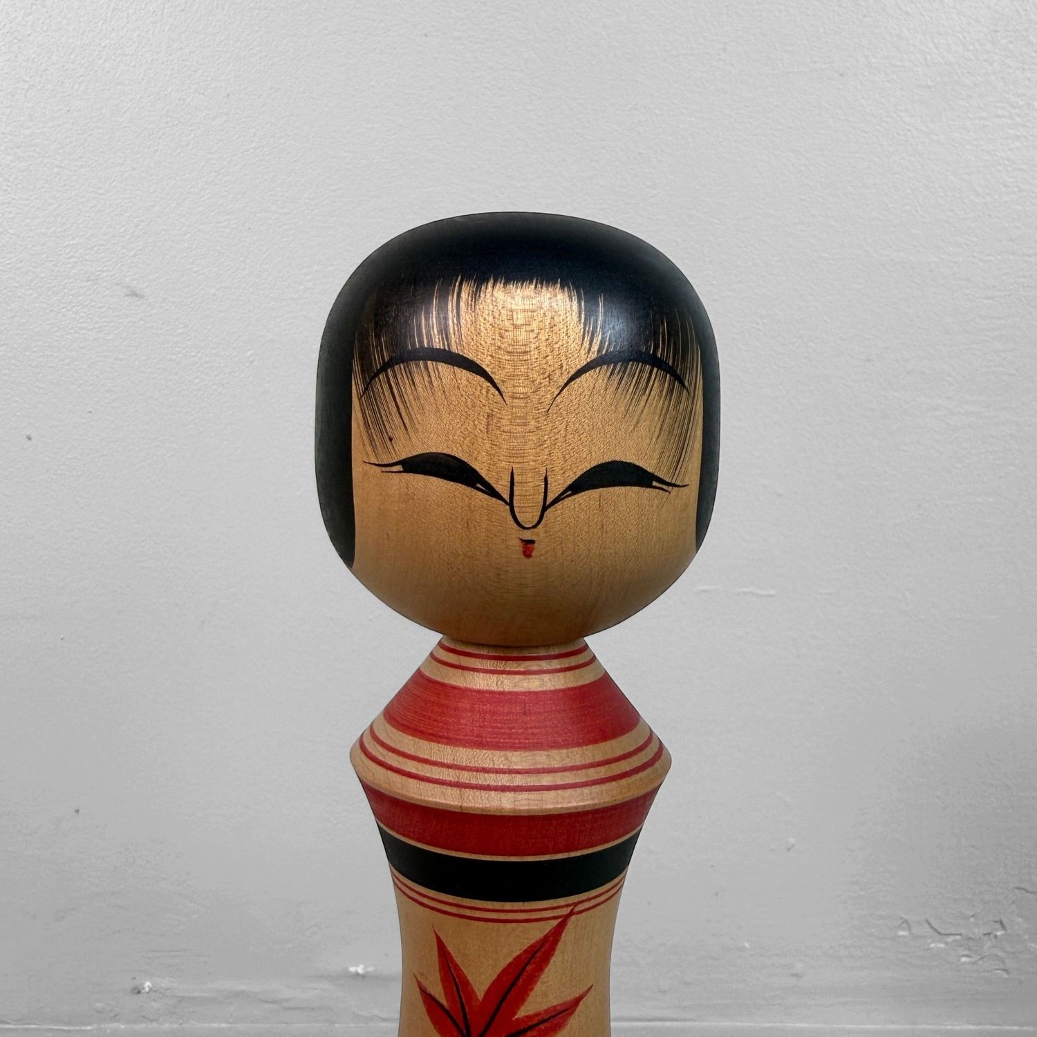 Japanse Kokeshi van Moriharu Kitayama, ca. 1980 Japanse Kokeshi van Moriharu Kitayama, ca. 1980