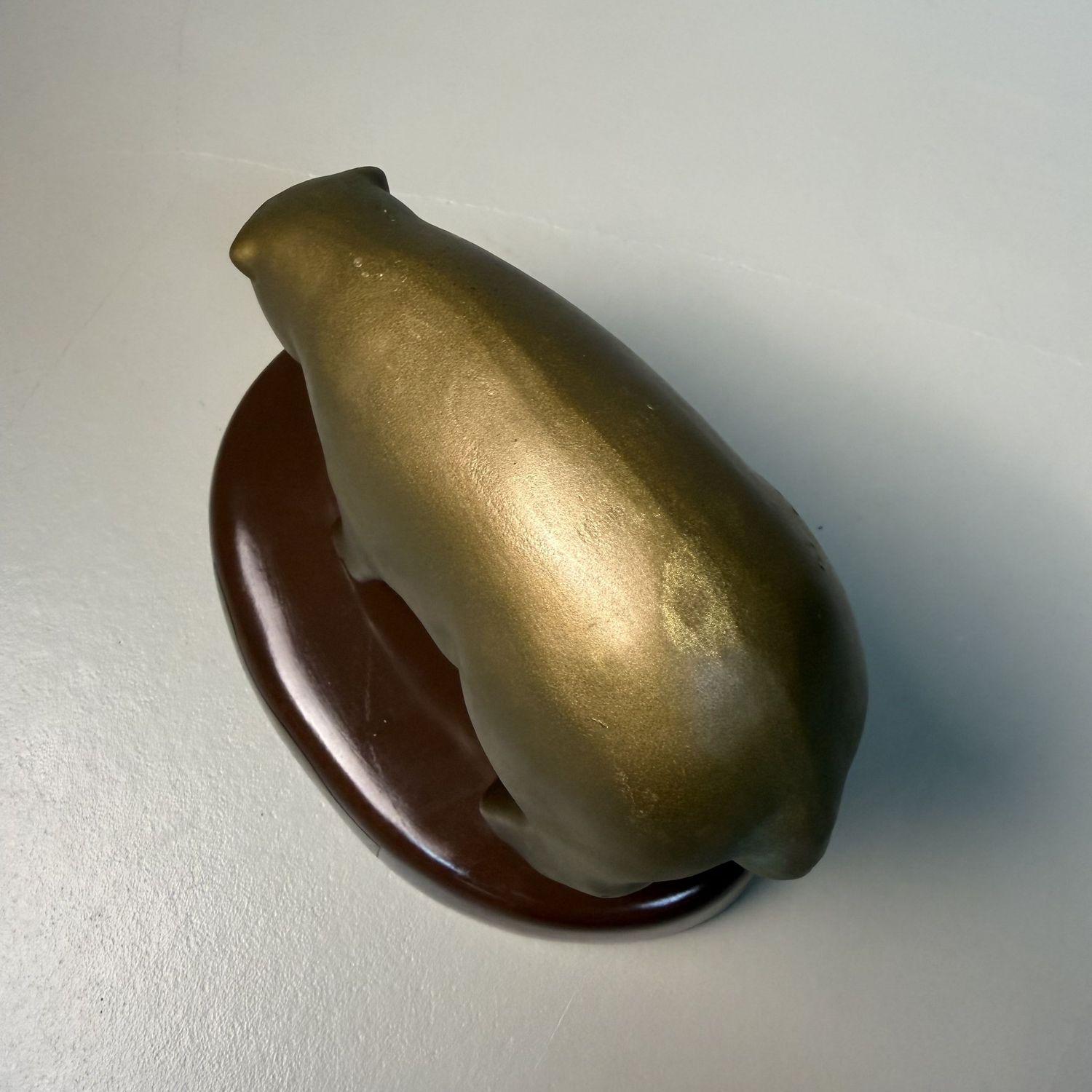 Golden Ceramic Tapir ‘Tapiro d’Oro’, c. 2000 – Italy