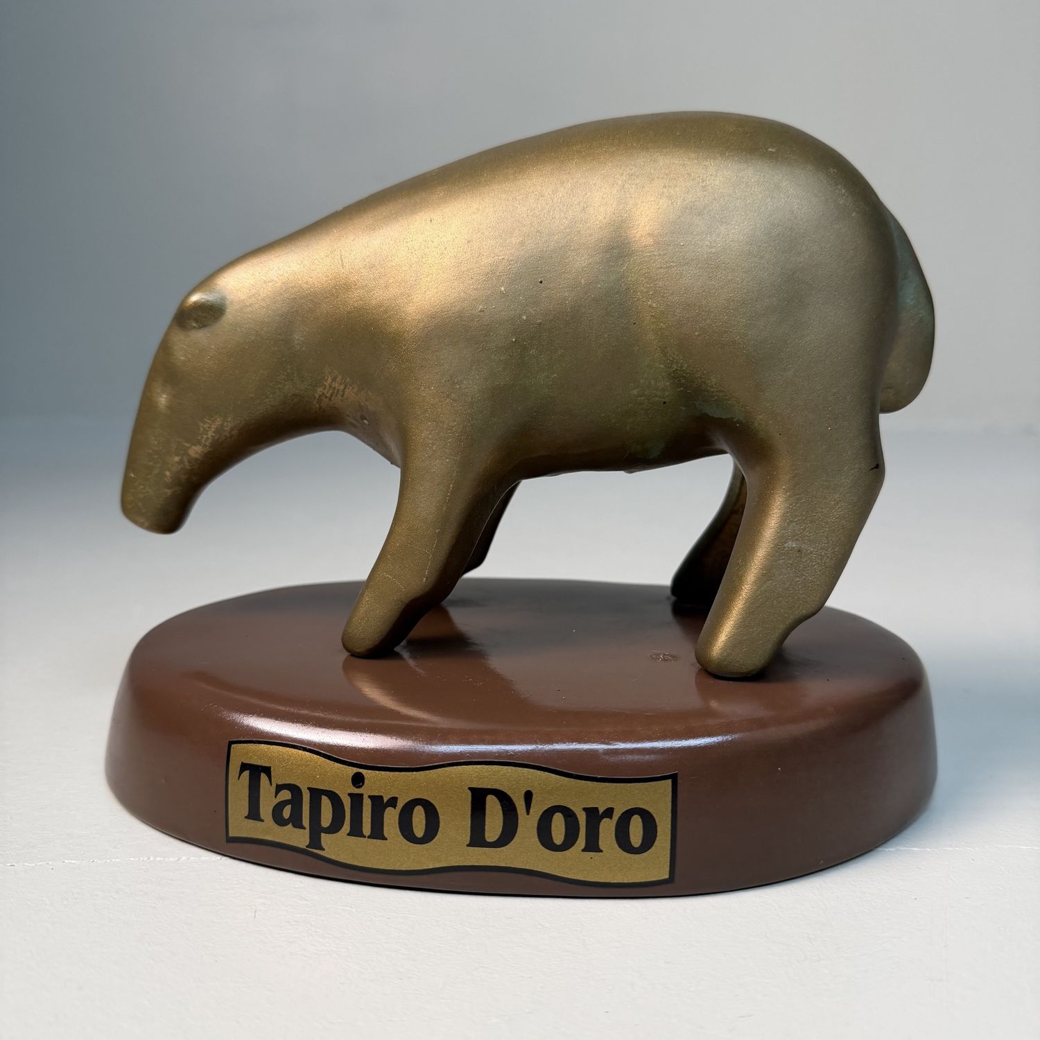 Golden Ceramic Tapir ‘Tapiro d’Oro’, c. 2000 – Italy
