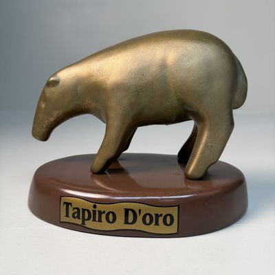 Golden Ceramic Tapir ‘Tapiro d’Oro’, c. 2000 – Italy