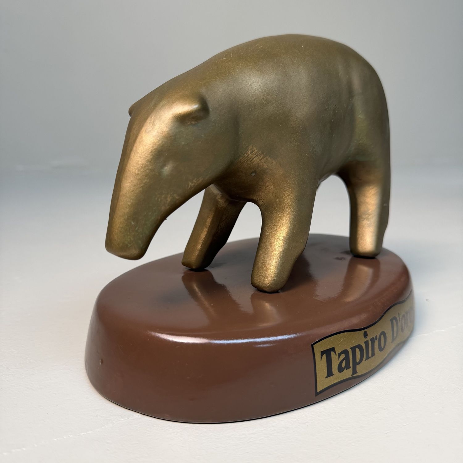Golden Ceramic Tapir ‘Tapiro d’Oro’, c. 2000 – Italy