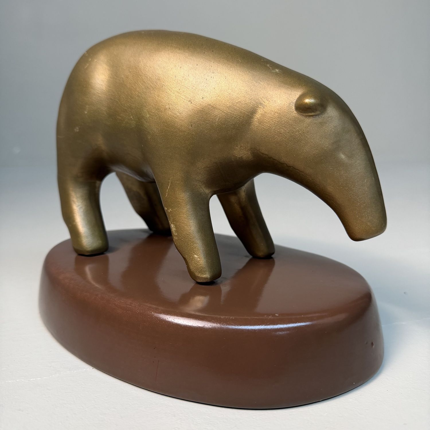 Golden Ceramic Tapir ‘Tapiro d’Oro’, c. 2000 – Italy