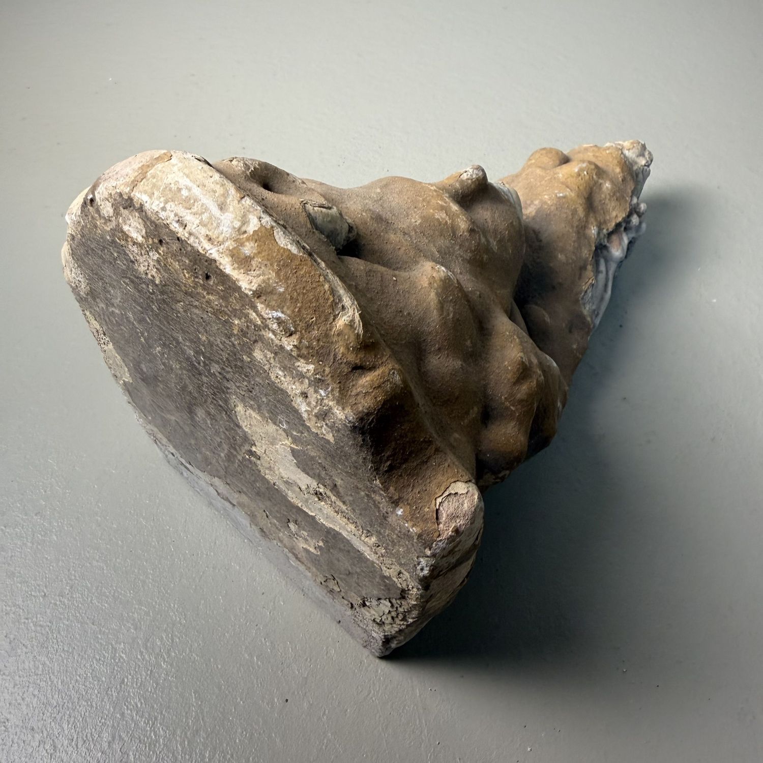 Historic Architectural Ornament with Female Head, c. 1900, Kingdom of Hungary