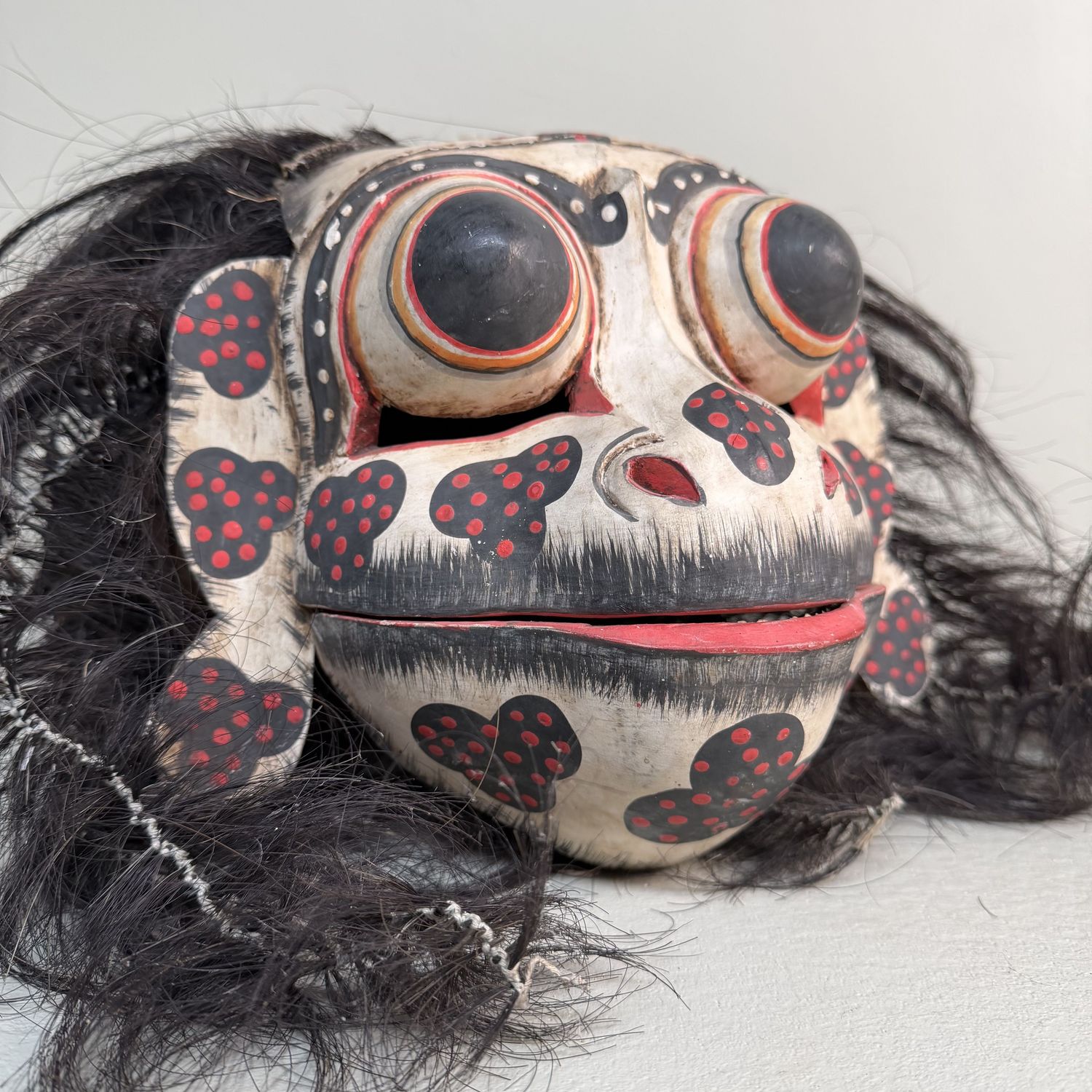 Godogan Frog Prince Dance Mask, Wall Decoration, 1970–1990, Bali