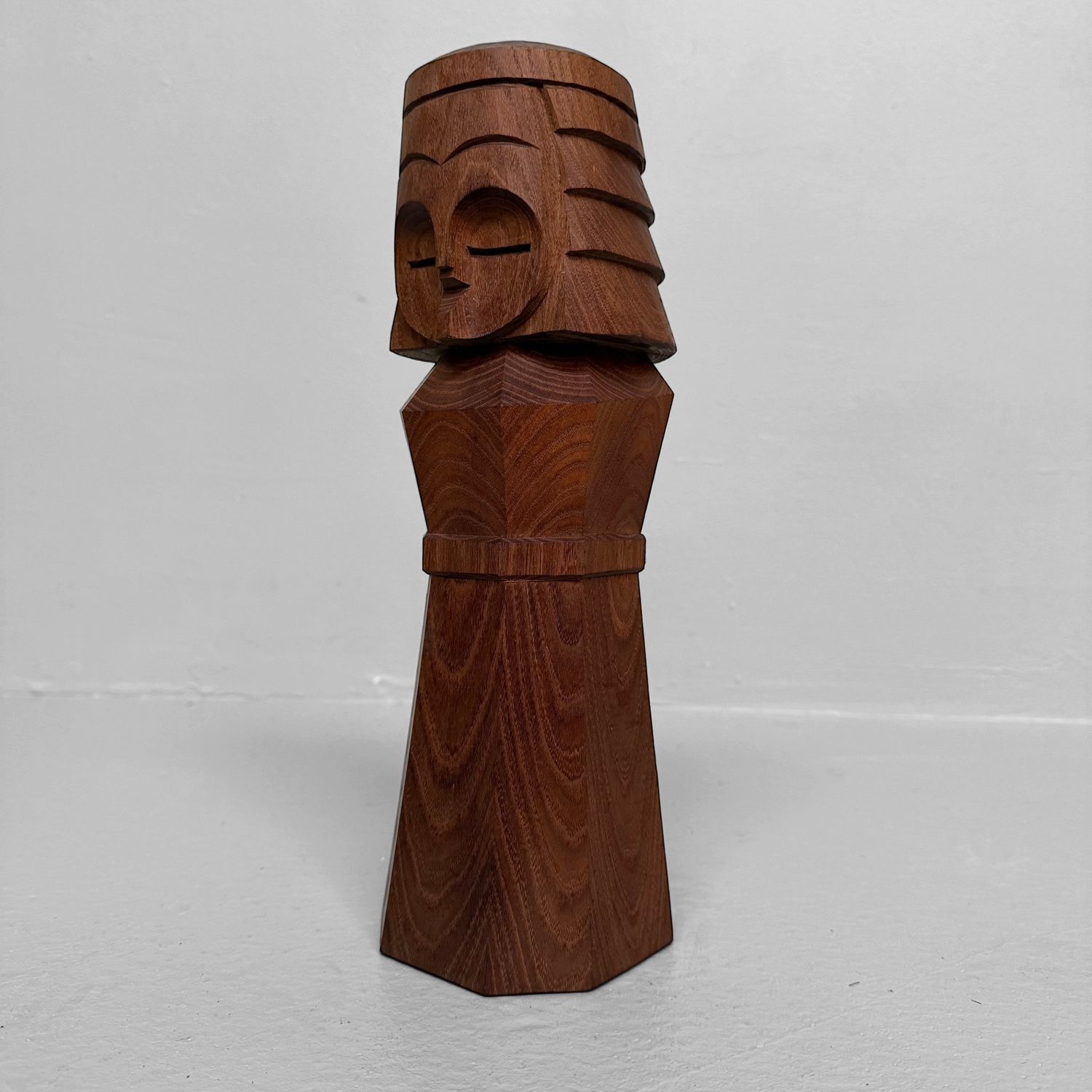 ​Nipopo Doll in Solid Wood, 1970s–1980s, Japan