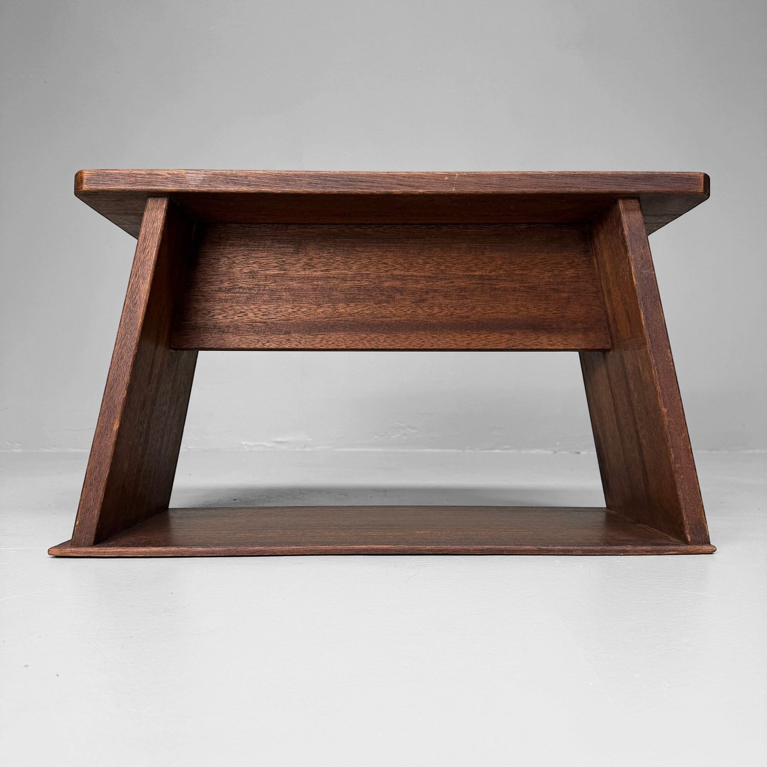 Houten Fumidai, Vintage Opstapje, 1950s, Japan Houten Fumidai, Vintage Opstapje, 1950s, Japan