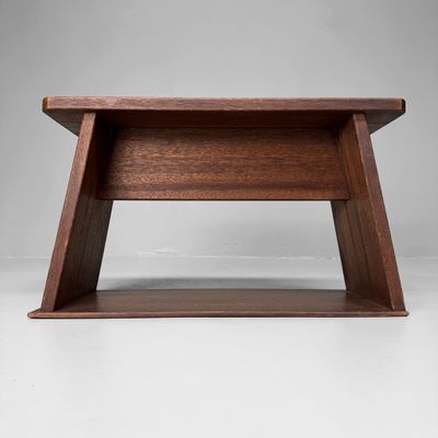 Houten Fumidai, Vintage Opstapje, 1950s, Japan