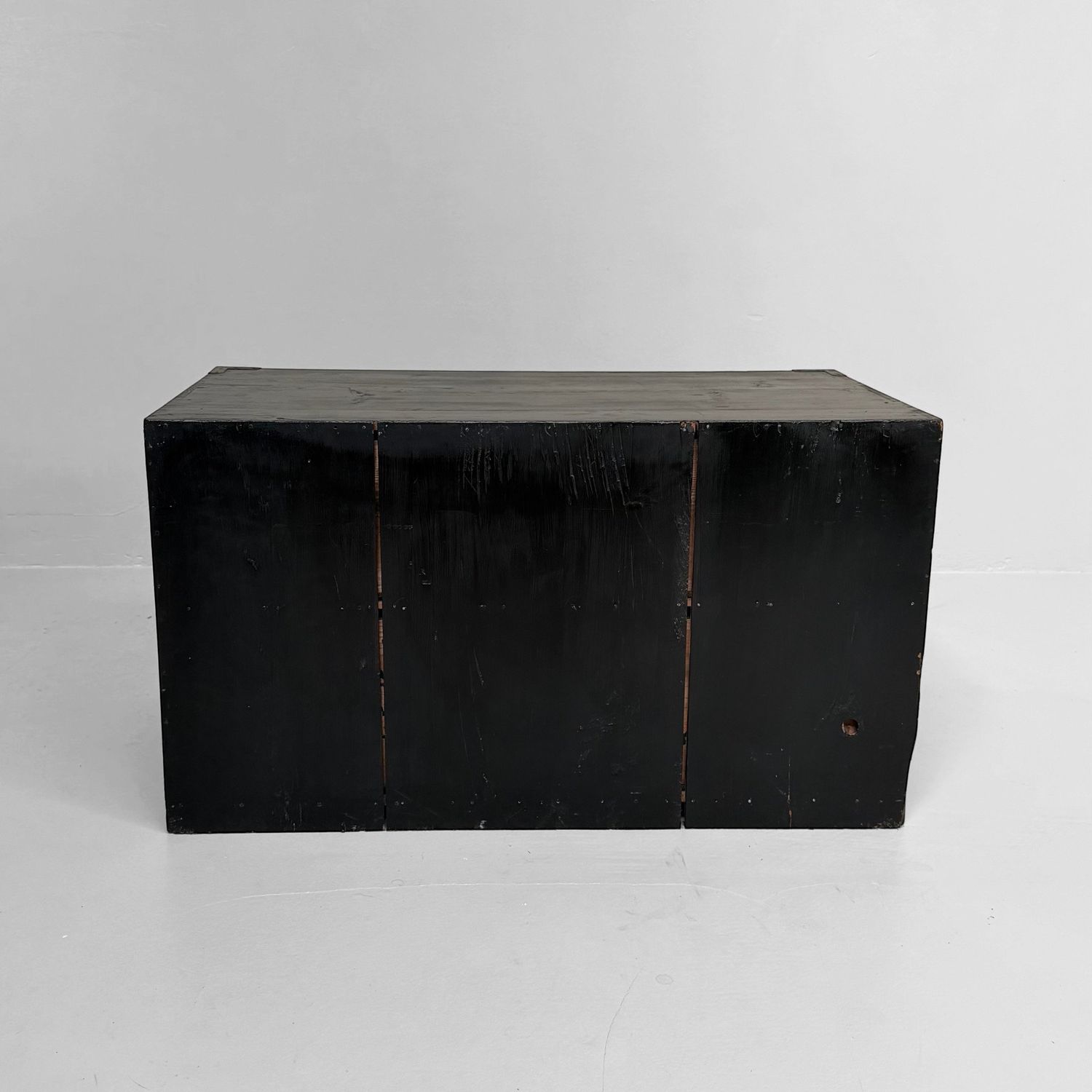 Low Tansu Chest with Two Drawers, c. 1900, Japan