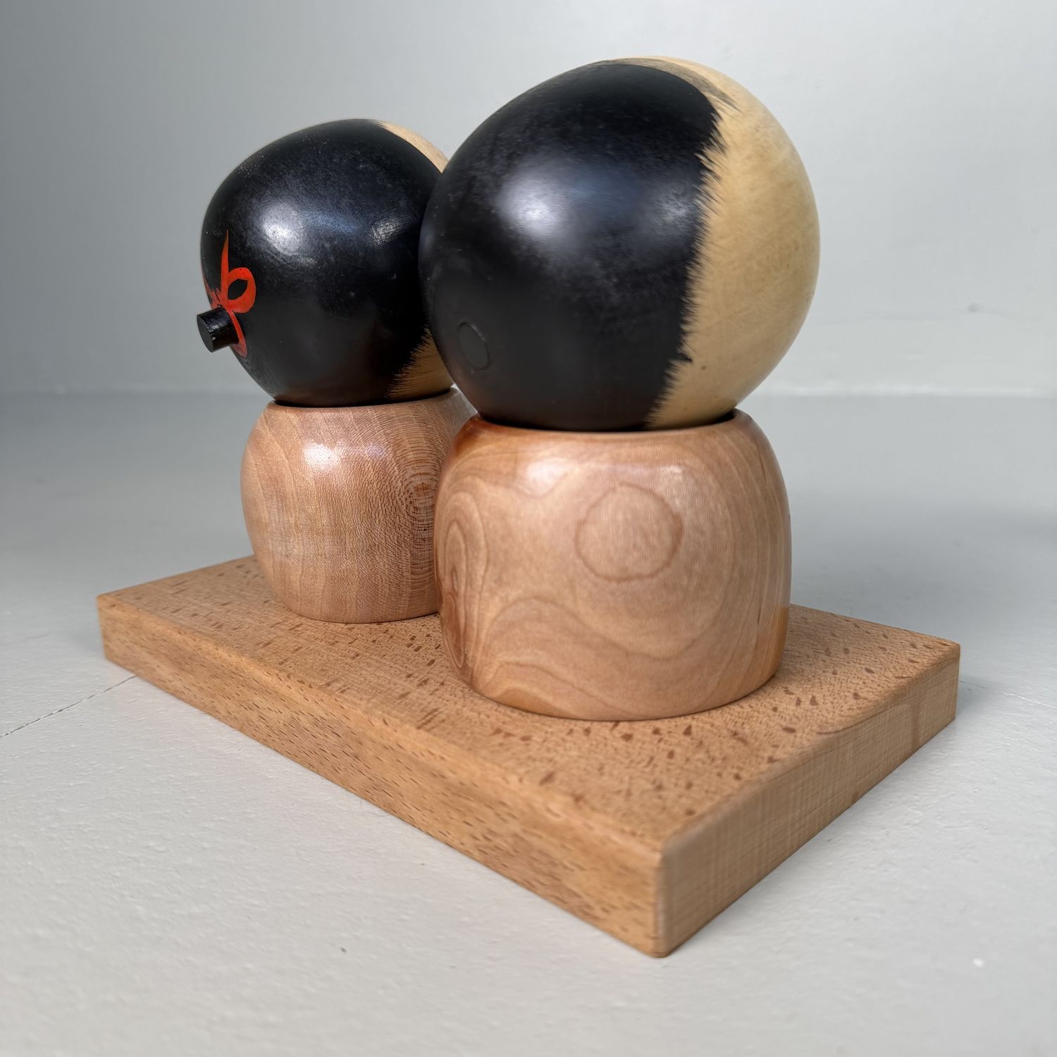 ​Shōfuku Kokeshi Set van Sato Koson, Jaren 80, Japan