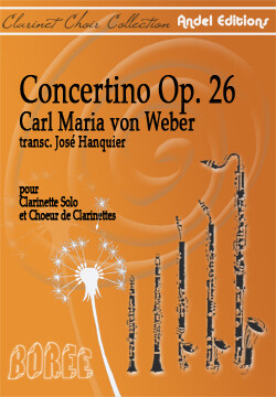 Concertino Op. 26 C.M. von Weber - arr. José Hanquier