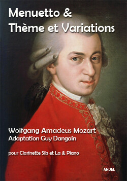 Menuetto & Thème et Variations - W. A. Mozart - Adap. Guy Dangain