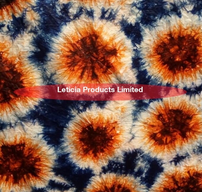 Orange Dye Fabric