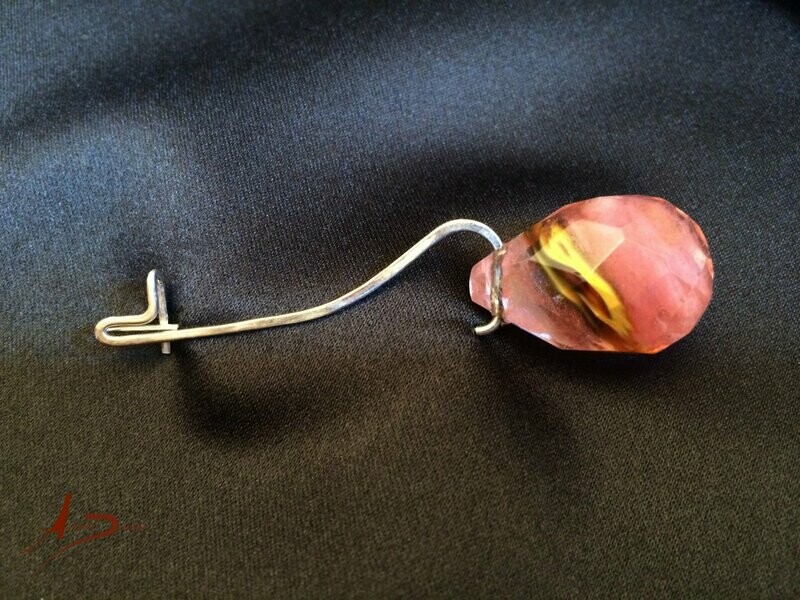 Encargos Especiales Gema Rosada Alfiler