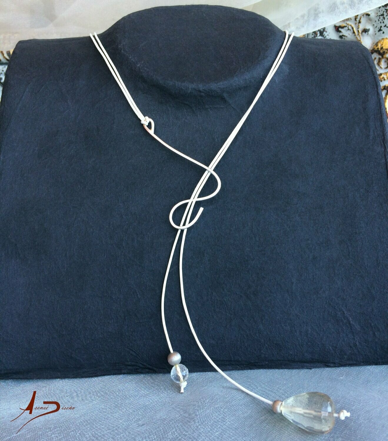 Marma Cuarzo Transparente Collar