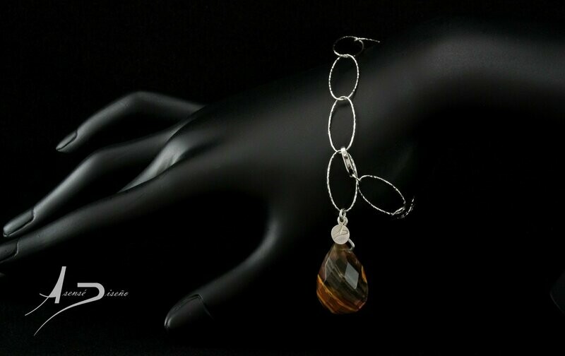 Fantasía Gema Marrón Pulsera