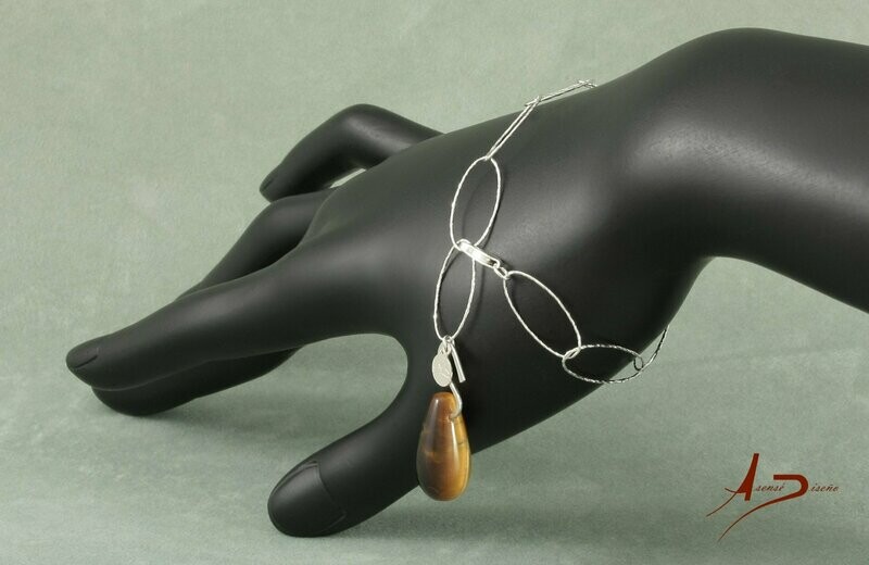 Fantasía Ojo Tigre Lágrima Pulsera