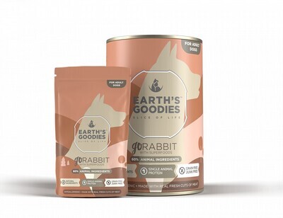 Earth's Goodies goRABBIT kunec iz proste reje s superživili Earth's Goodies goRABBIT kunec iz proste reje s superživili