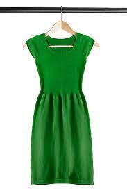 Korte jurk groen