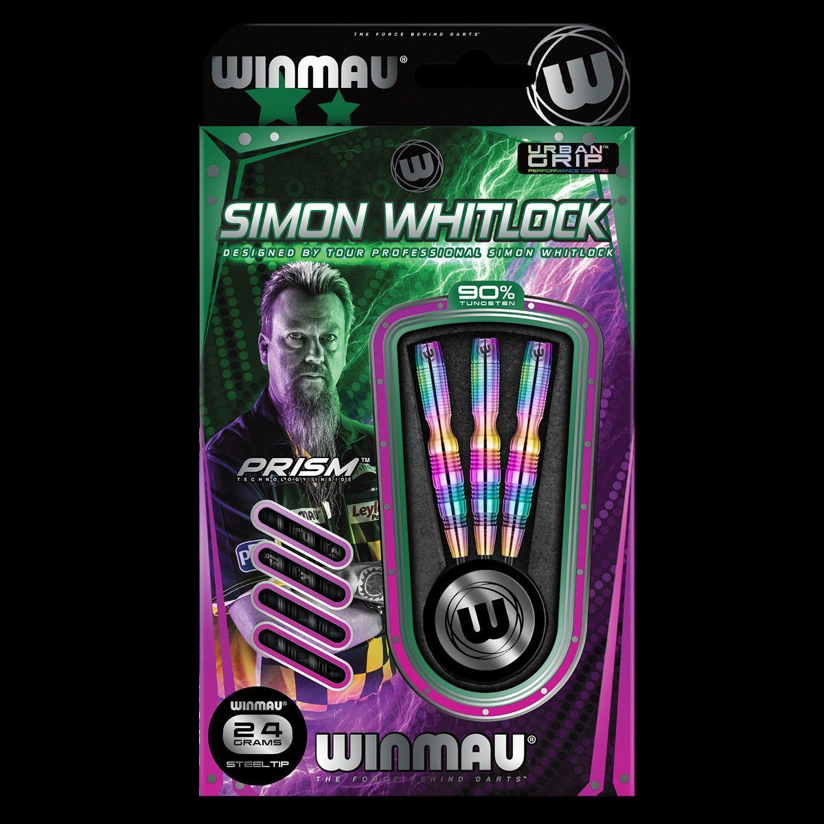 Simon Whitlock Urban grip Rainbow 90%
