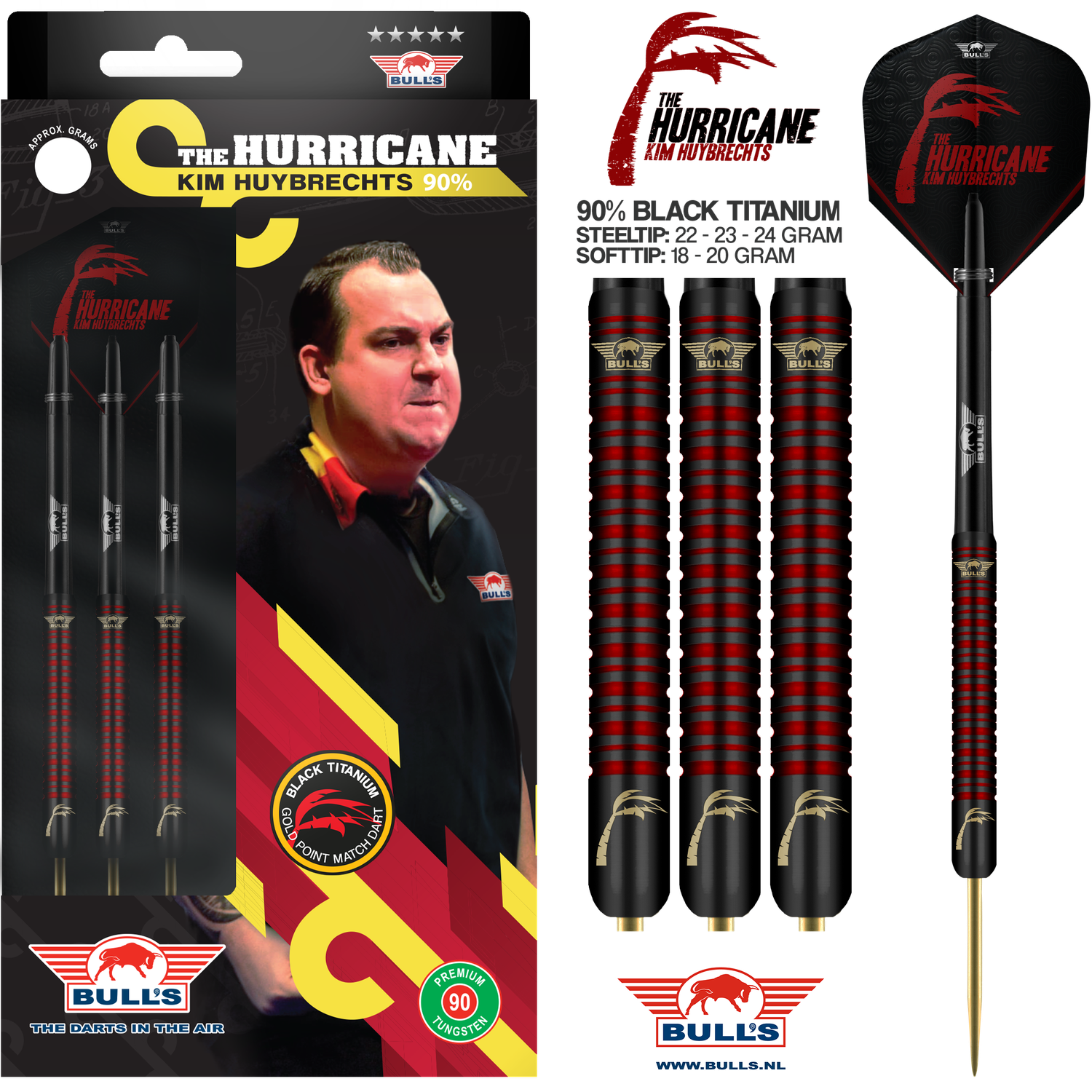 Kim Huybrechts 90% Black Titanium