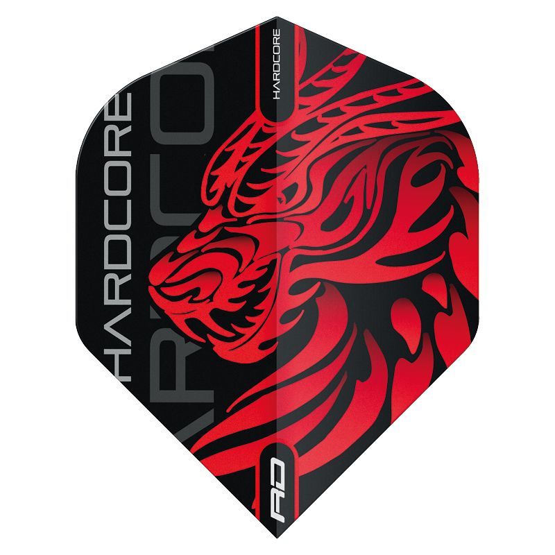 JONNY CLAYTON DRAGON HARDCORE STANDARD DART FLIGHTS